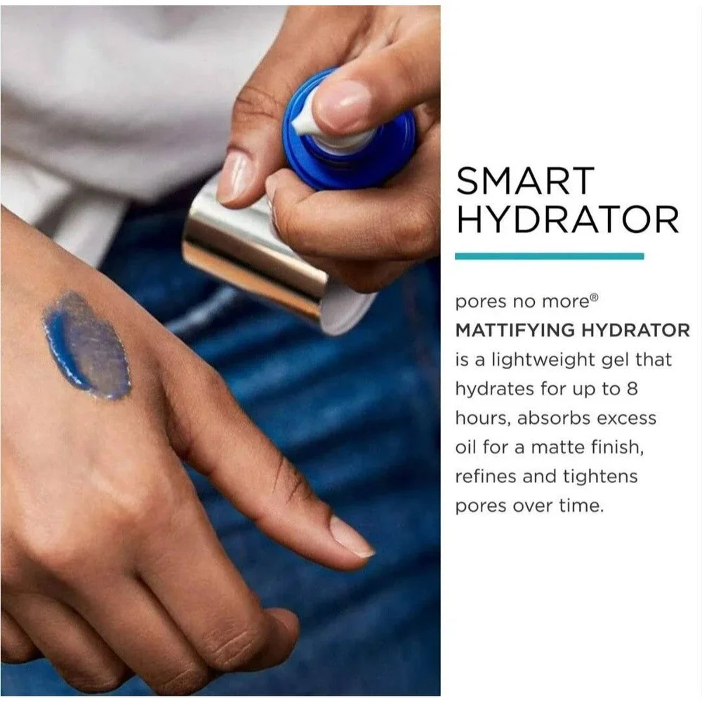 Dr. Brandt Pores No More Mattifying Hydrator Pore Minimizing Gel Moisturizer 1.7